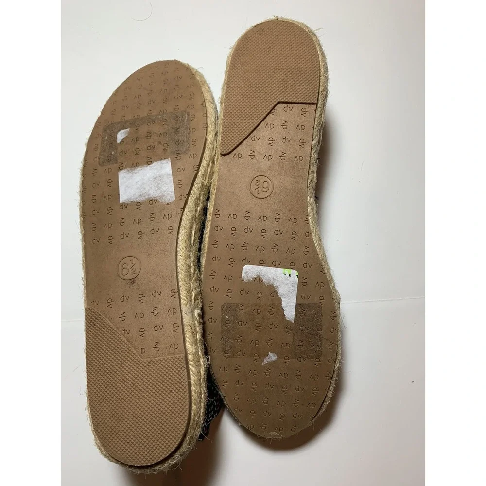 Dolce Vita Womens Blue Aztec Espadrilles Size 6.5